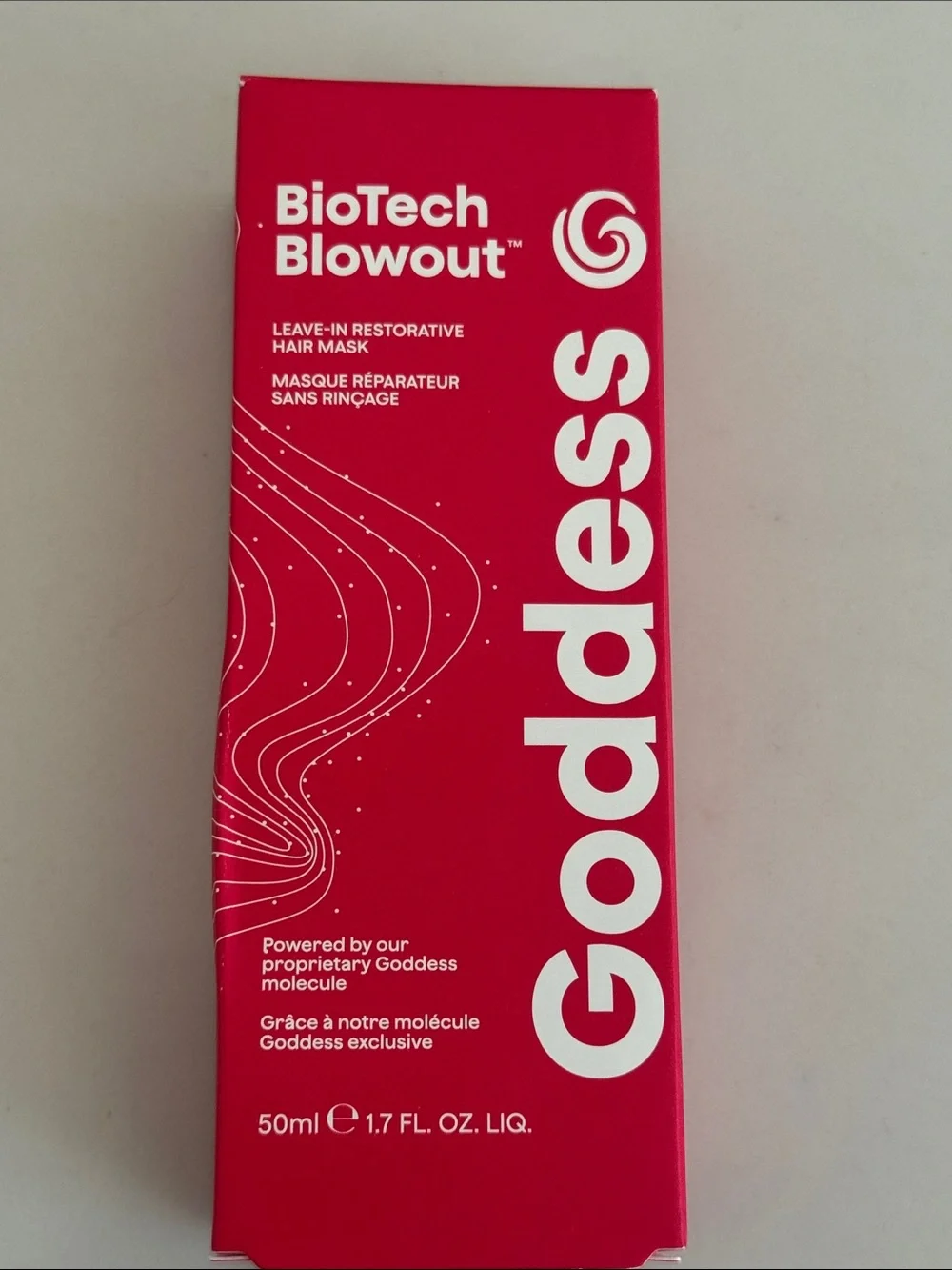 Goddess BioTech Blowout Leave-In Restorative Hair Mask 50 ml NEW IN BOX